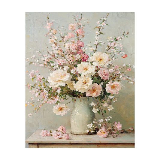 Flowers in Stillness Wall Art