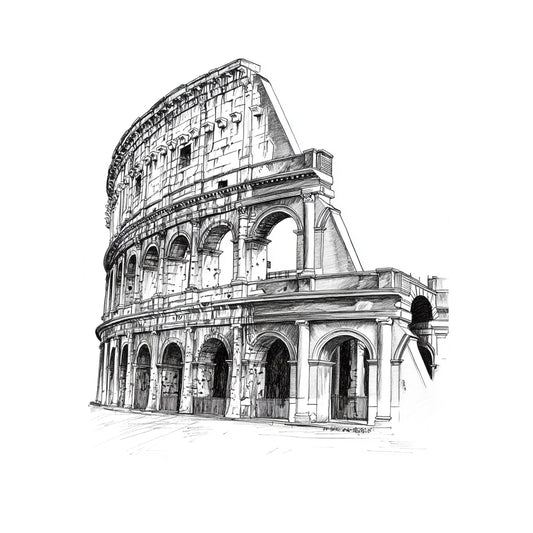 Colosseum in Rome Wall Art