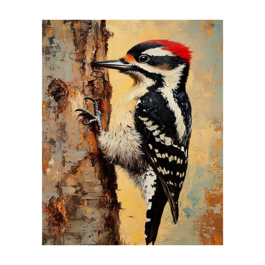 Woodpecker by Morning Light Wall Art