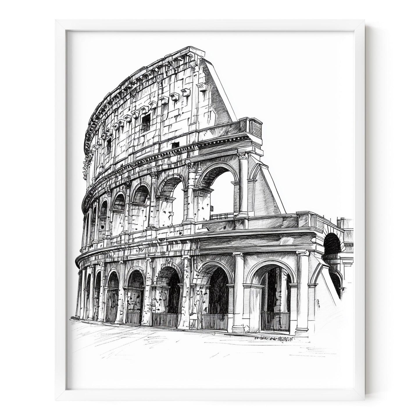 Colosseum in Rome Wall Art