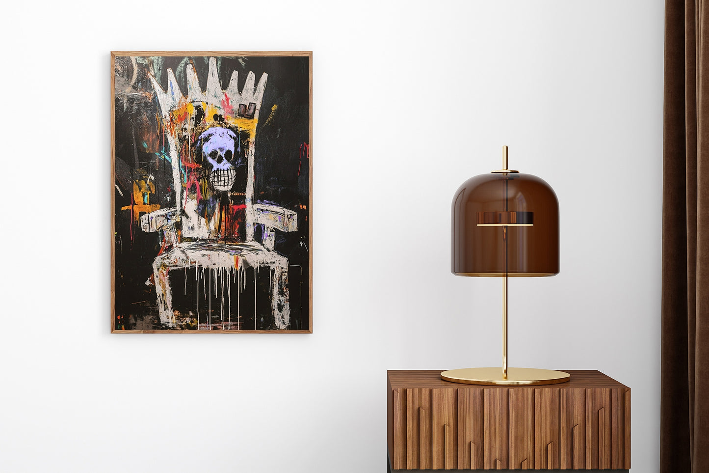 X-Ray of a King Wall Art