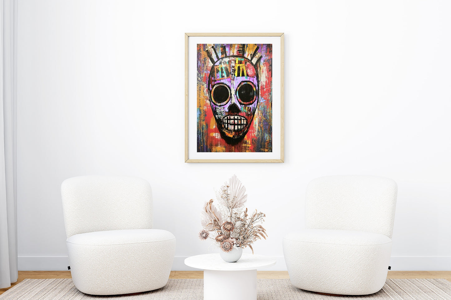 Ancestral Masked Truth Wall Art