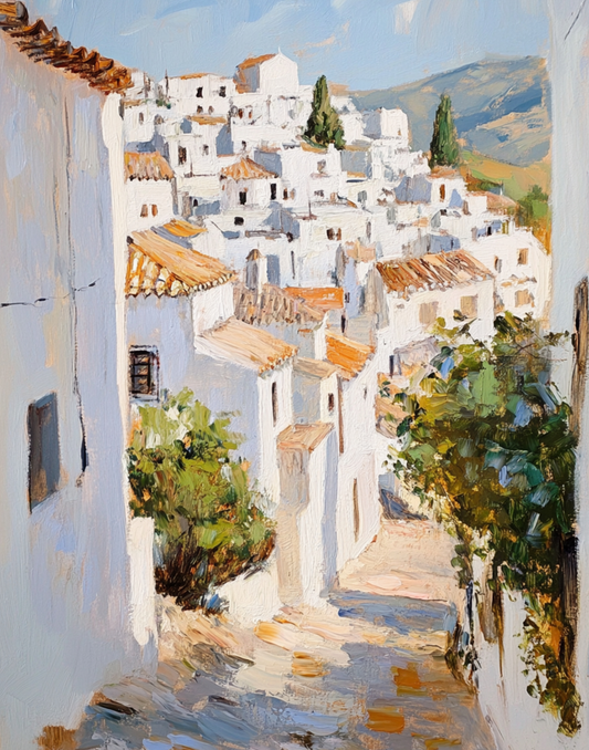 Cabana Dreams in White – Boho Havana & Tropical Wall Art