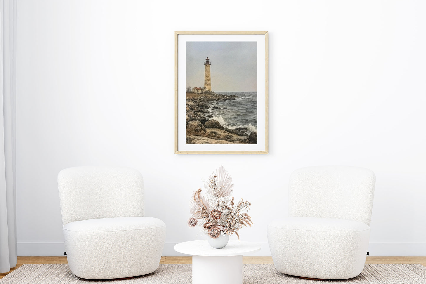 Cliffside Lightkeeper Wall Art