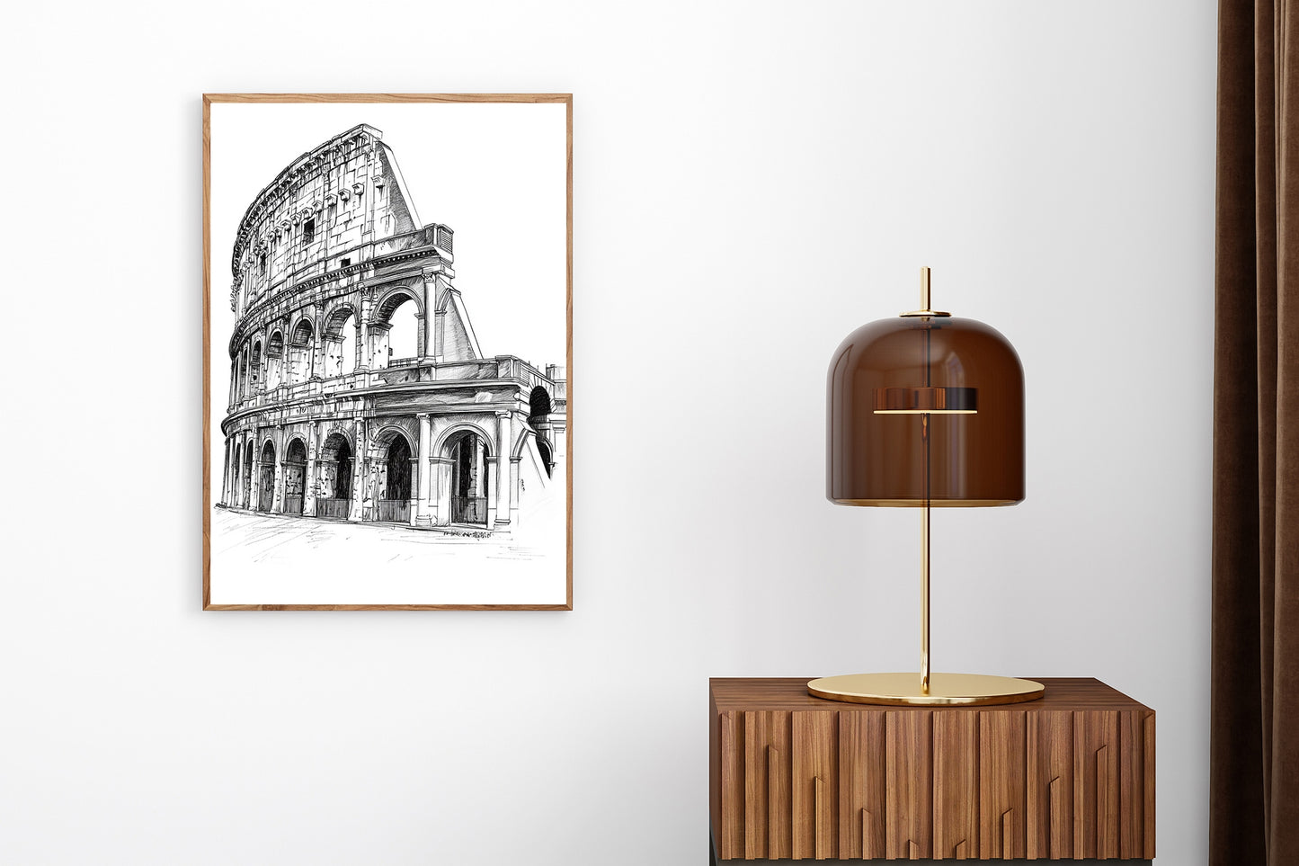 Colosseum in Rome Wall Art