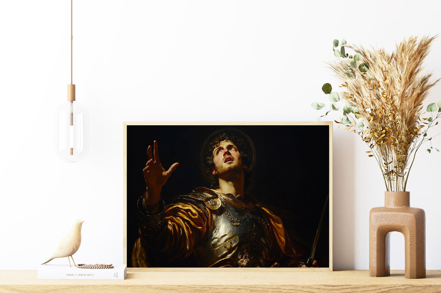 Joshua Courageous Leader - Classic Bible Character Wall Art