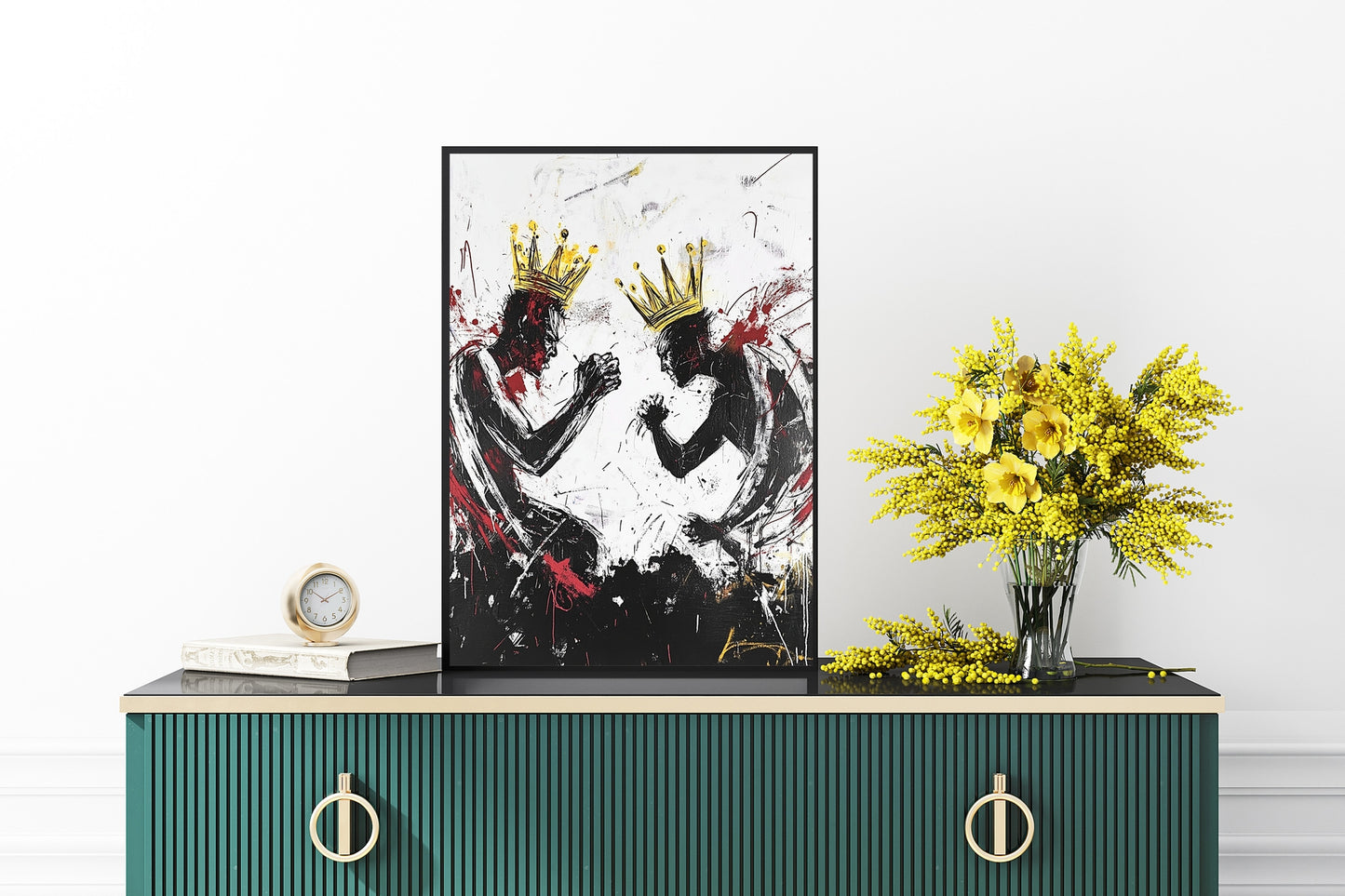 Black Noise Wall Art