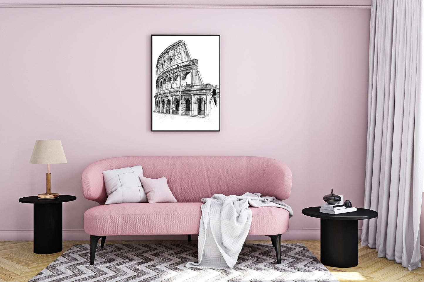 Colosseum in Rome Wall Art