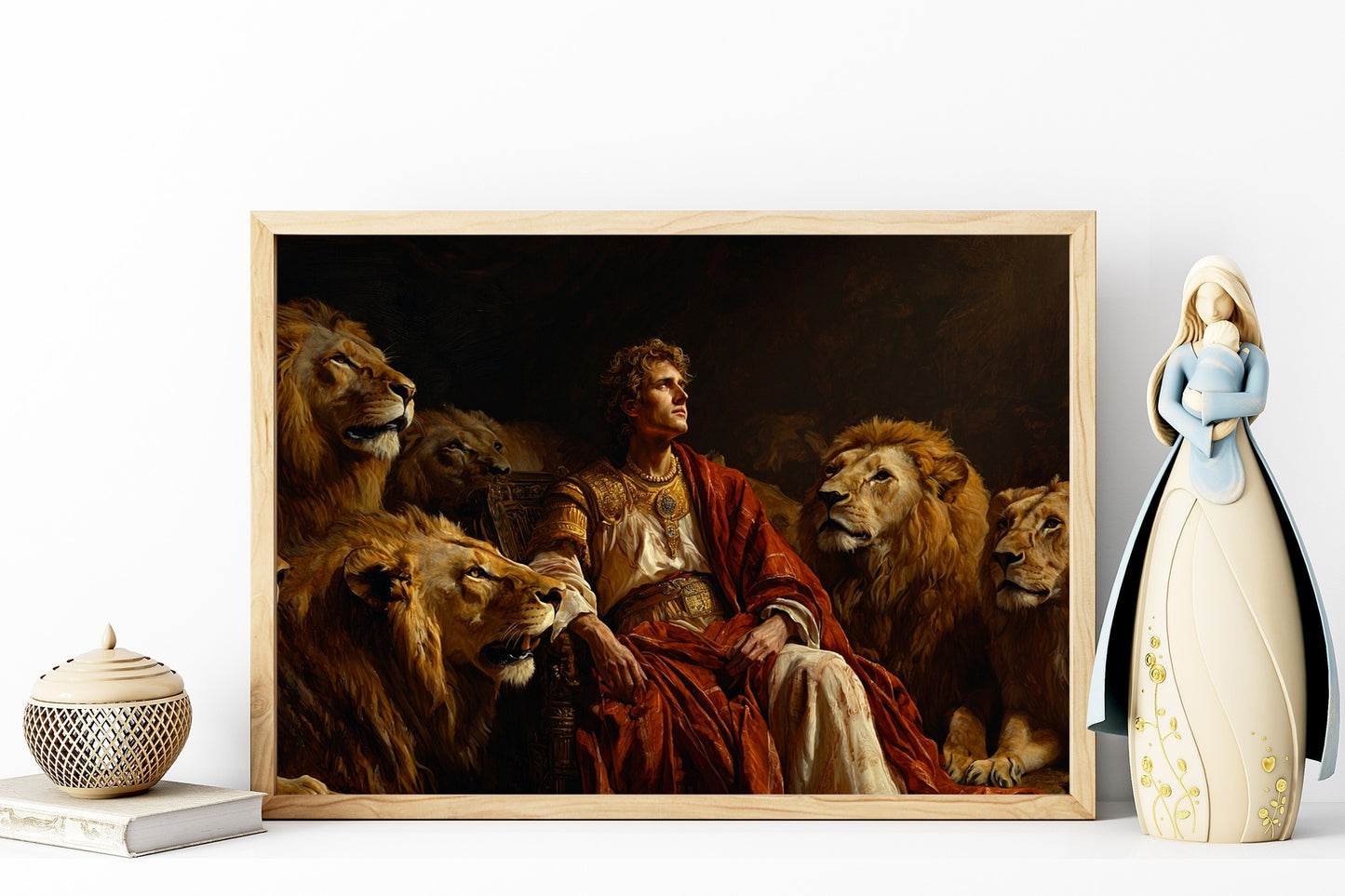 Daniel in the Lions Den Wall Art