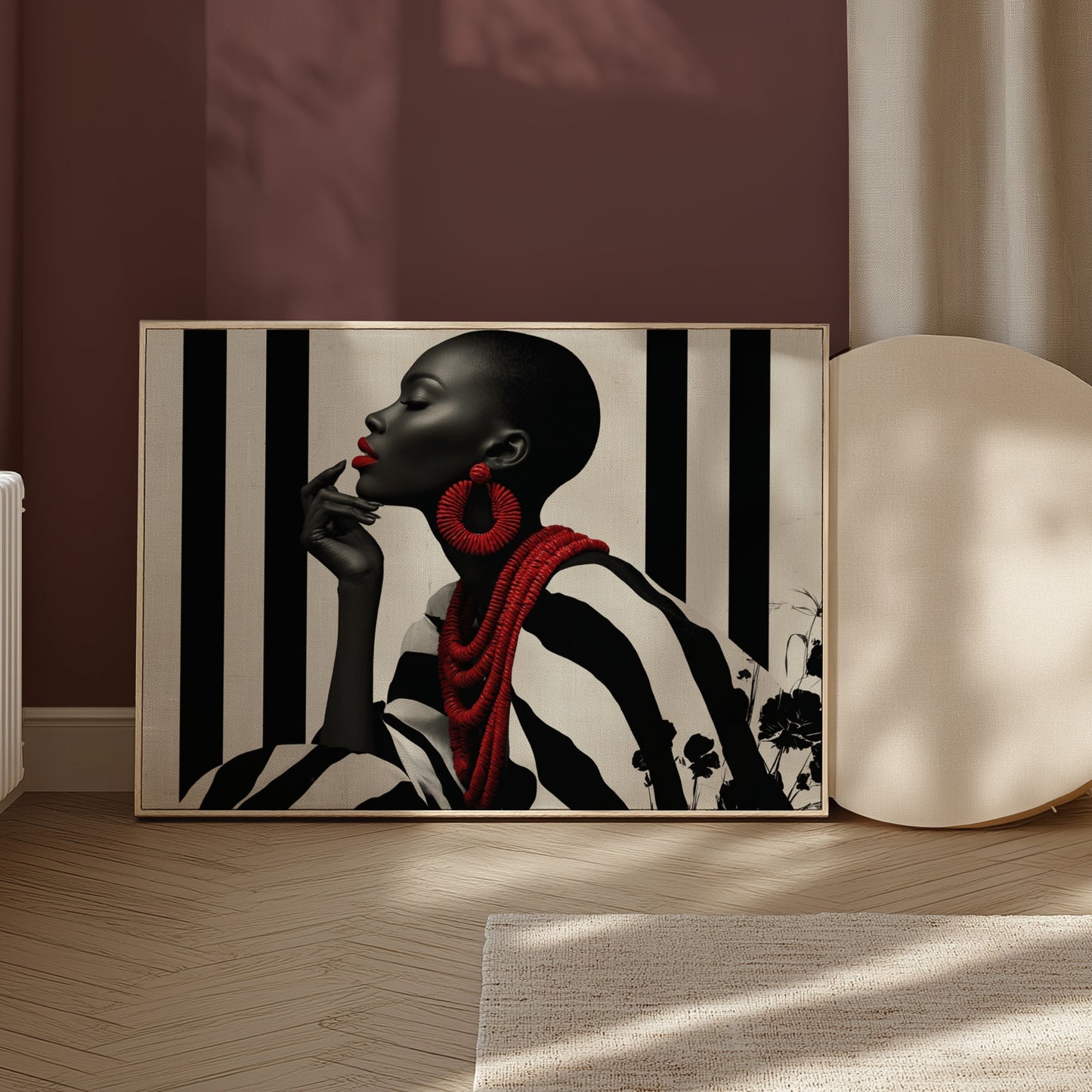 Bold Beauty African Chic Wall Art