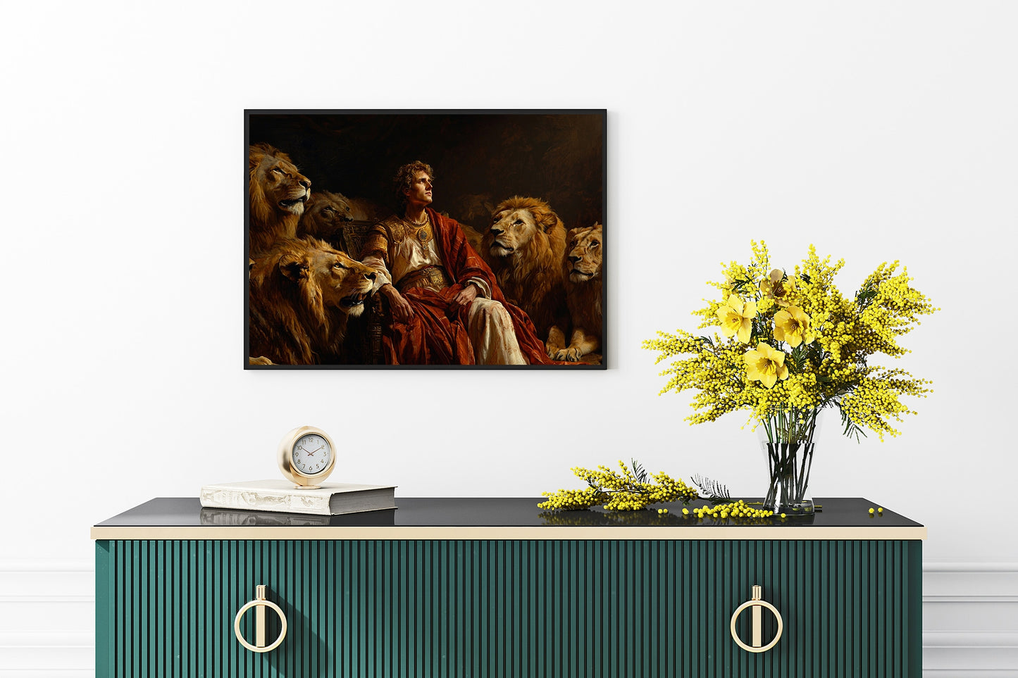 Daniel in the Lions Den Wall Art