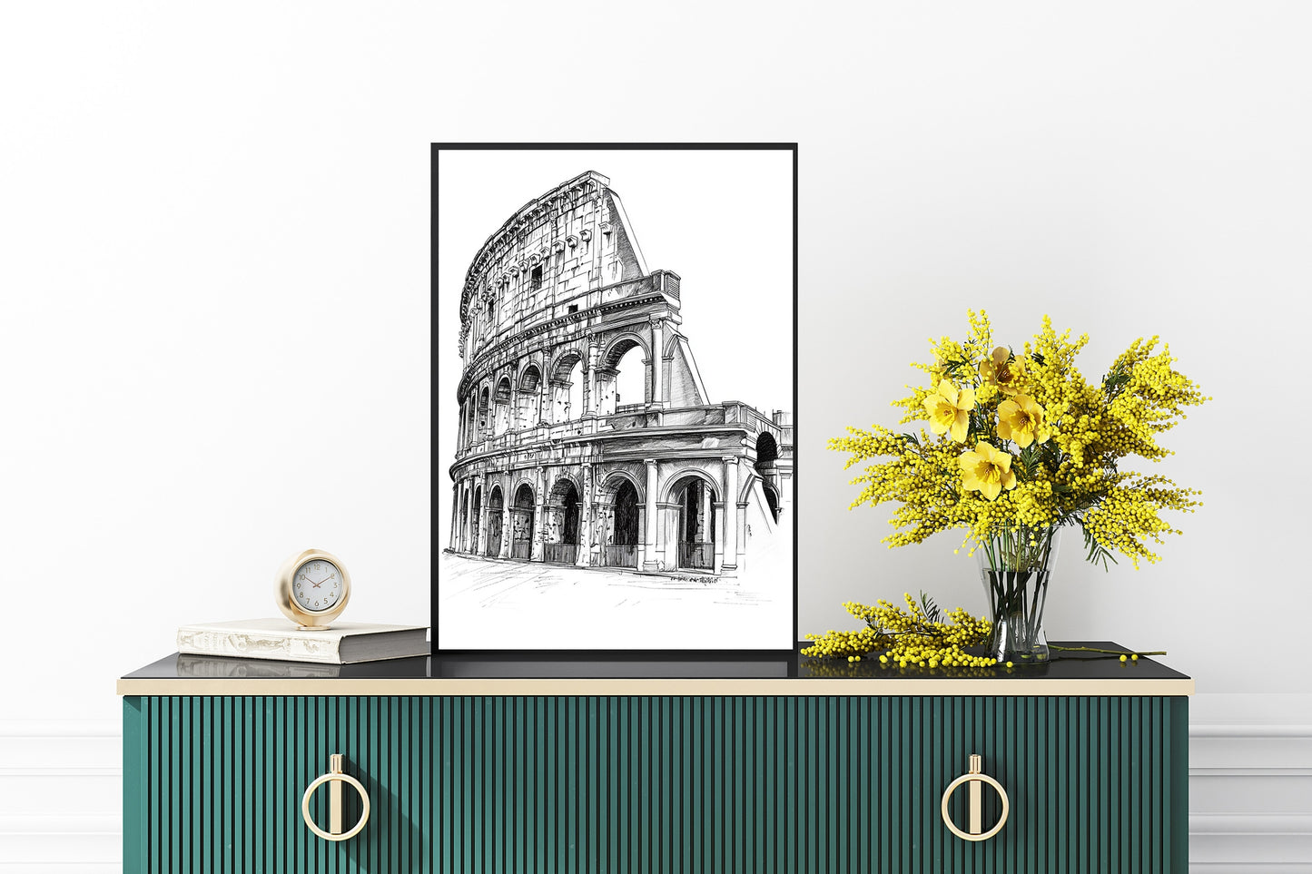 Colosseum in Rome Wall Art