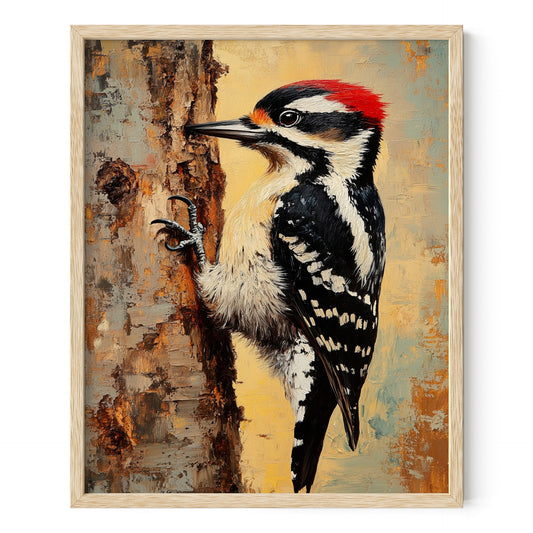 Woodpecker by Morning Light Wall Art