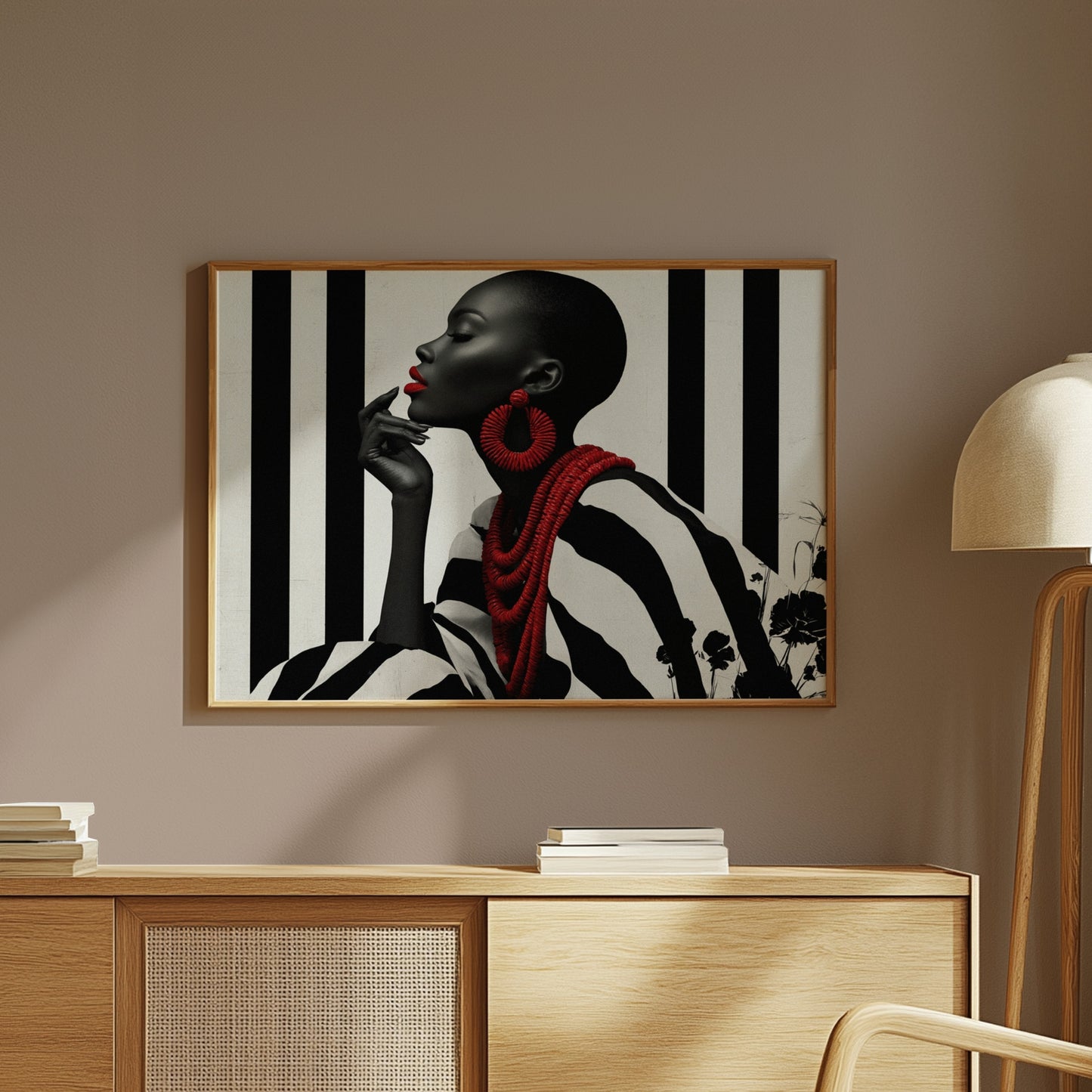 Bold Beauty African Chic Wall Art