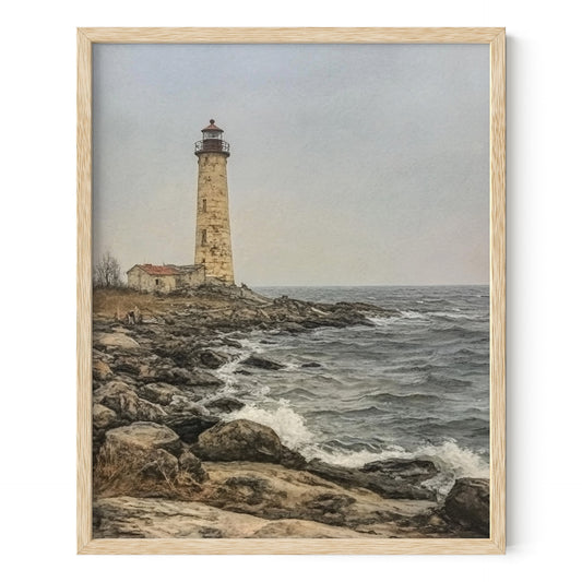 Cliffside Lightkeeper Wall Art