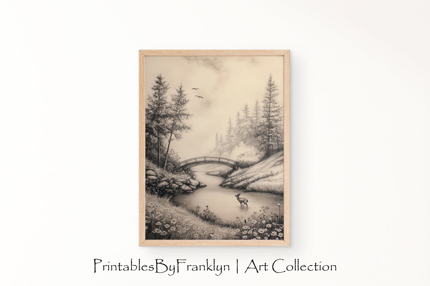 Neutral Scenery Art Prints Set of 6