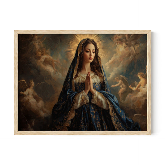 Mother of Mary Painting Wall Art