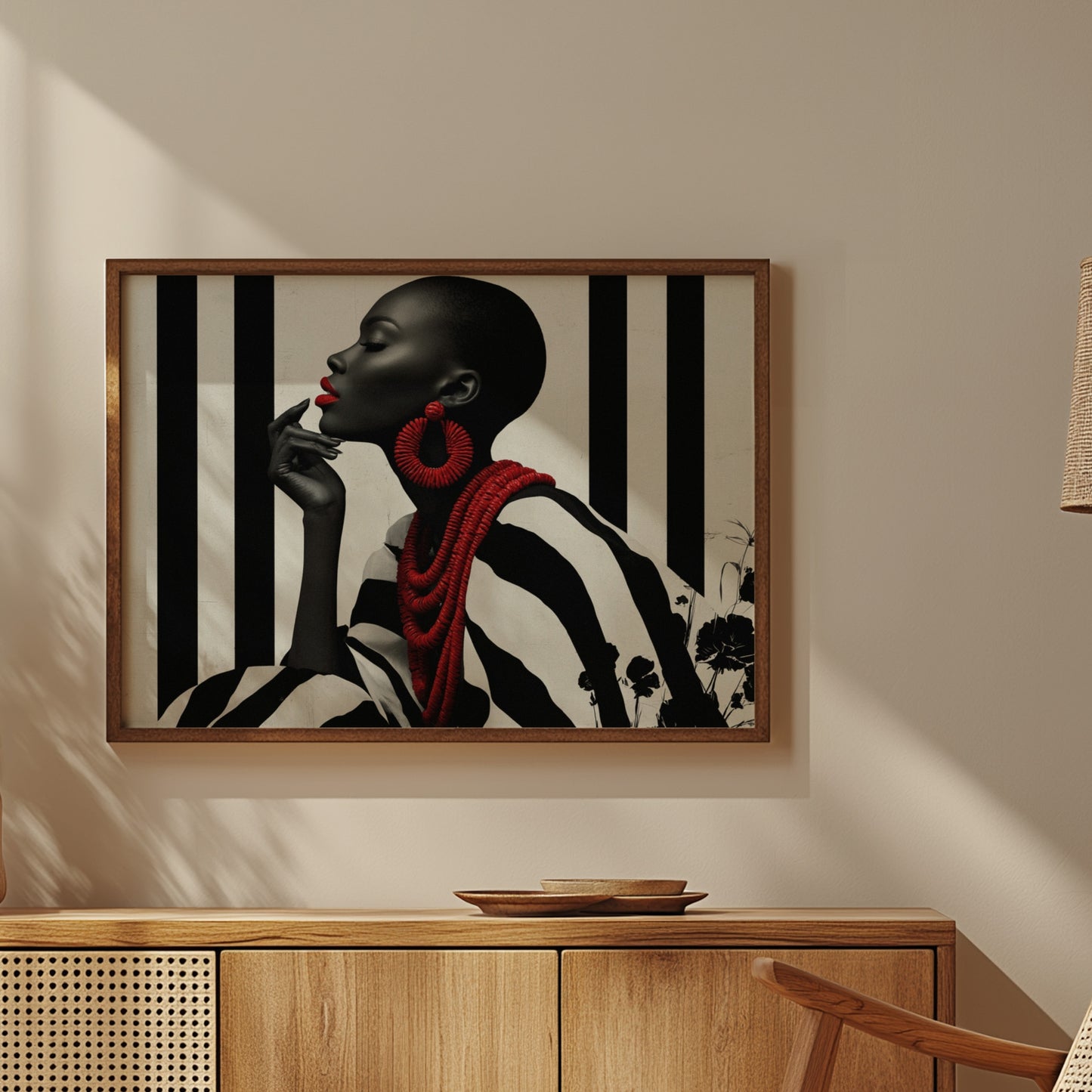 Bold Beauty African Chic Wall Art