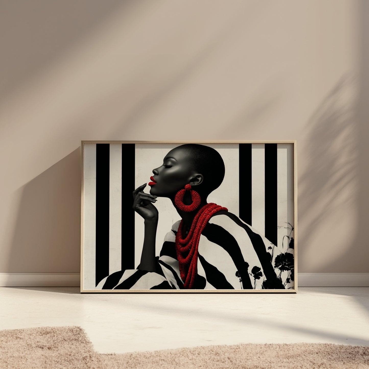 Bold Beauty African Chic Wall Art