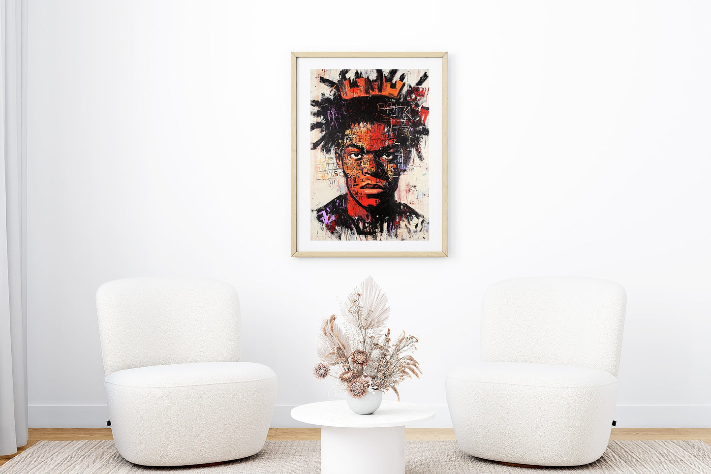 Crowned in Chaos Wall Art