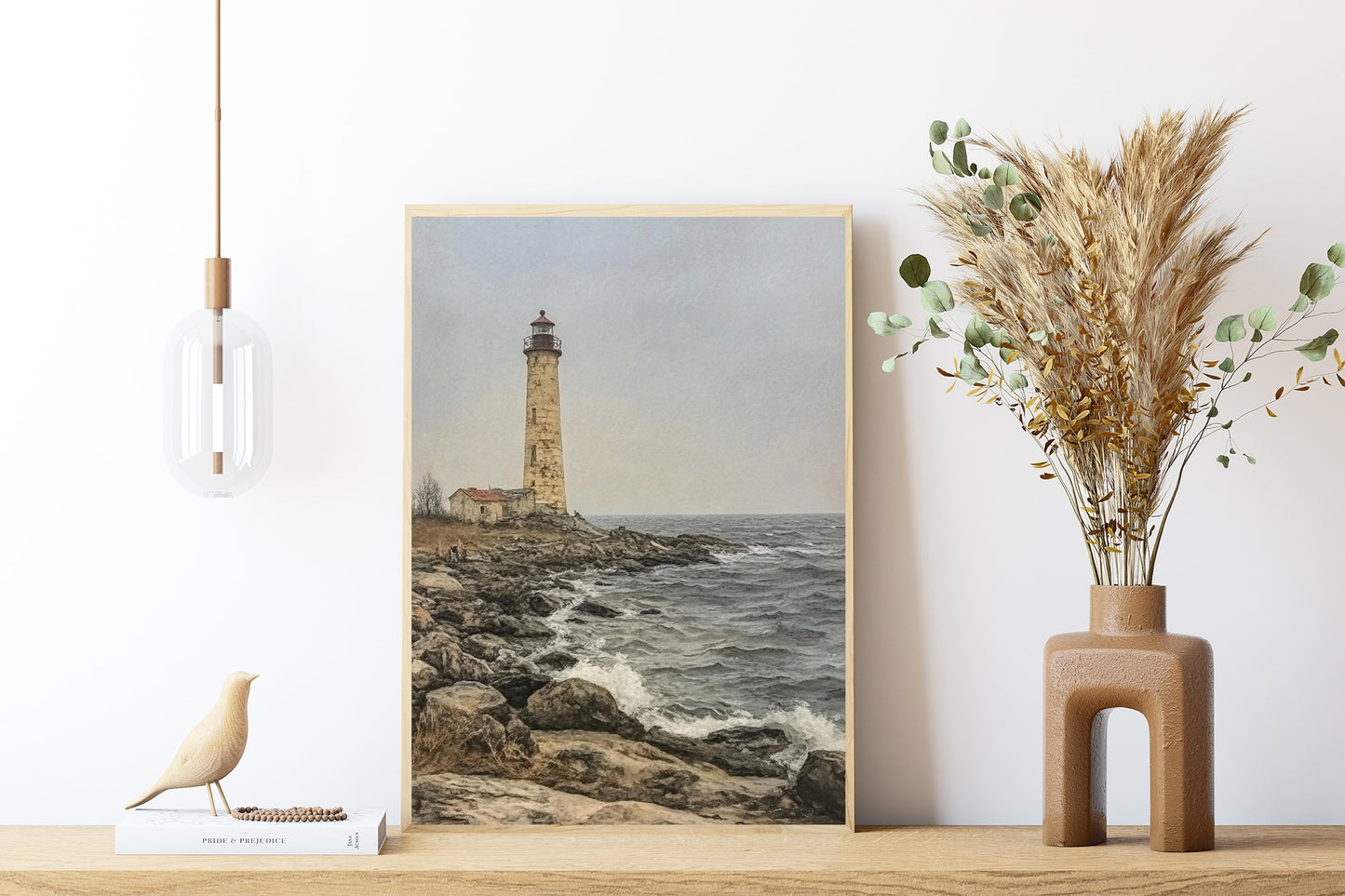 Cliffside Lightkeeper Wall Art