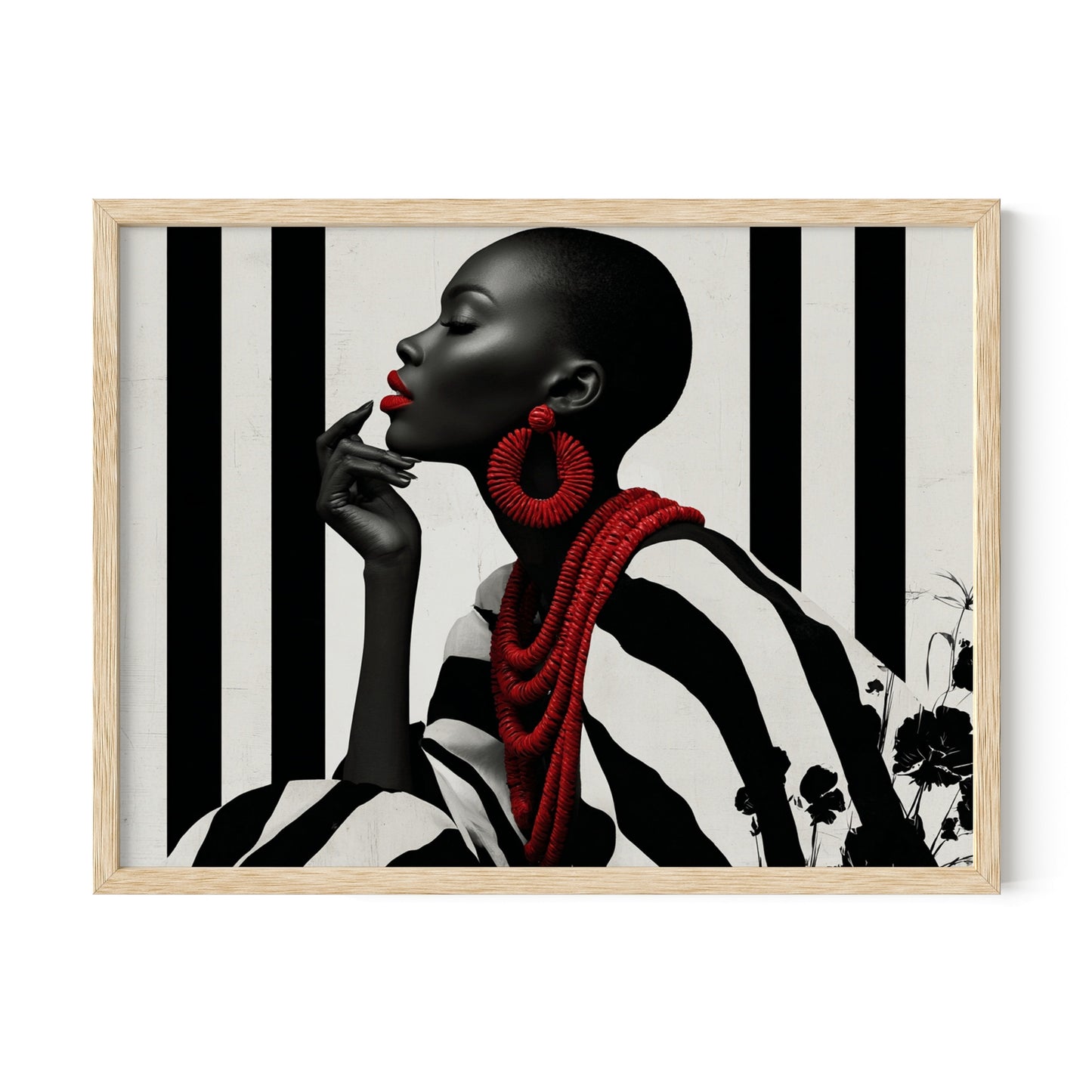 Bold Beauty African Chic Wall Art