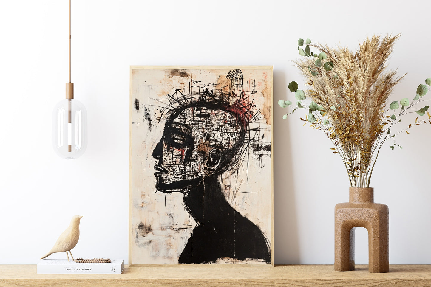 Boom Bap Skull Wall Art