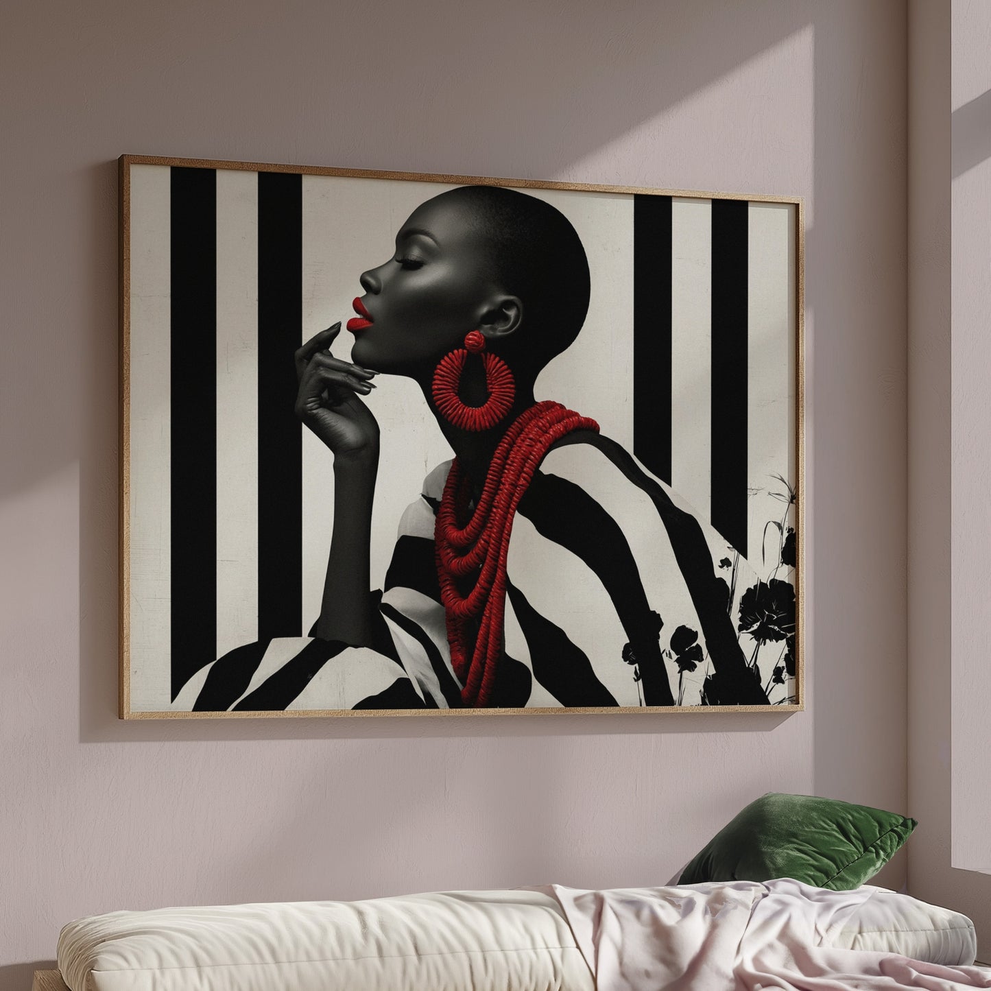 Bold Beauty African Chic Wall Art
