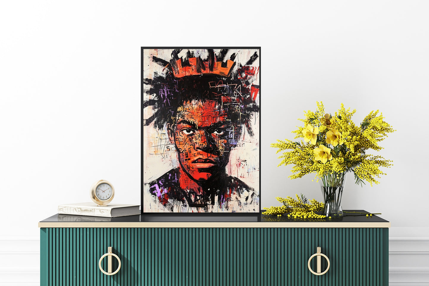 Crowned in Chaos Wall Art