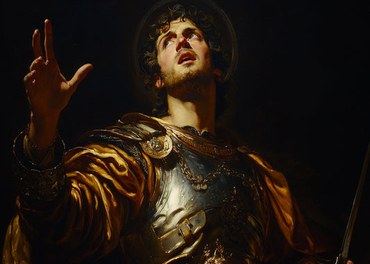 Joshua Courageous Leader - Classic Bible Character Wall Art