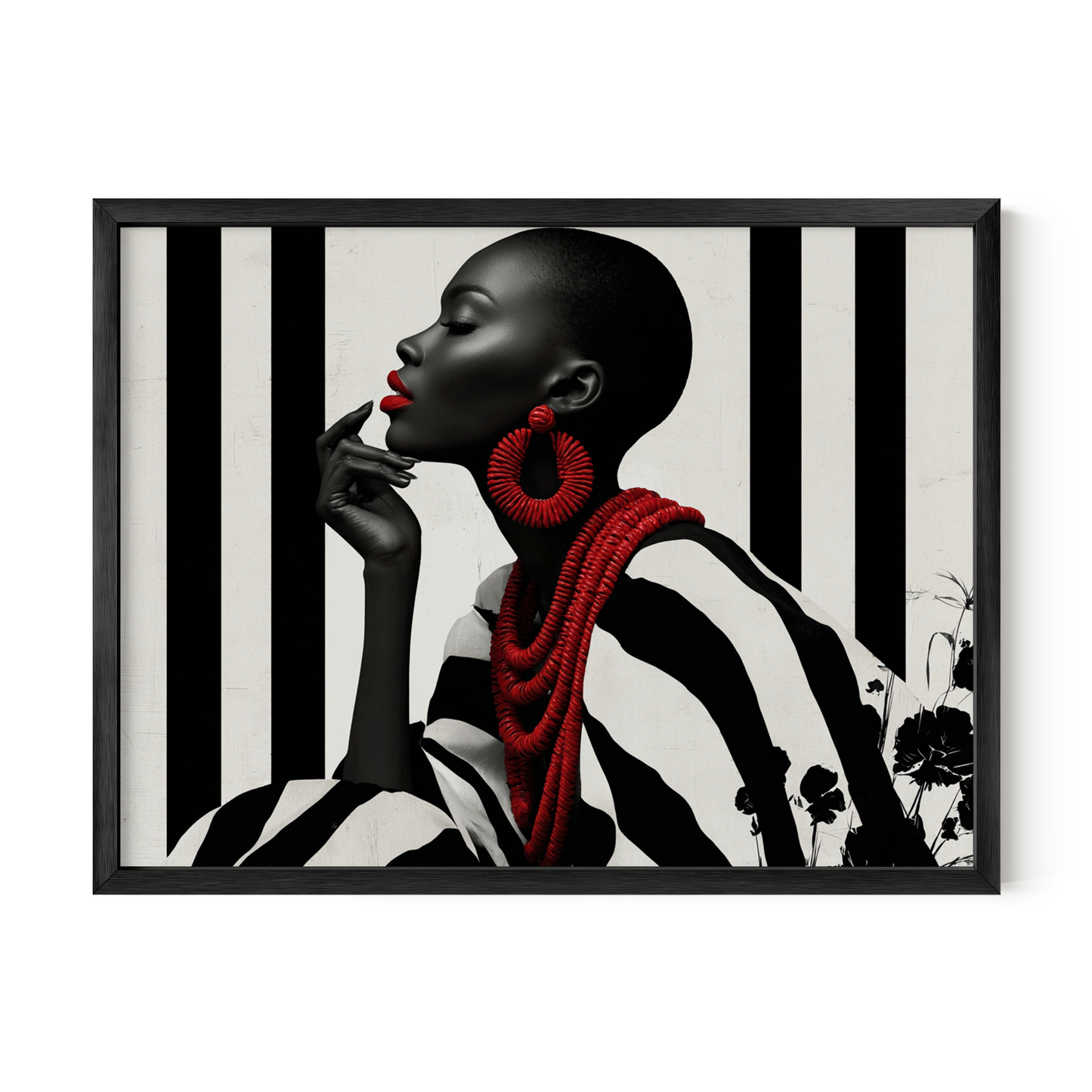 Bold Beauty African Chic Wall Art