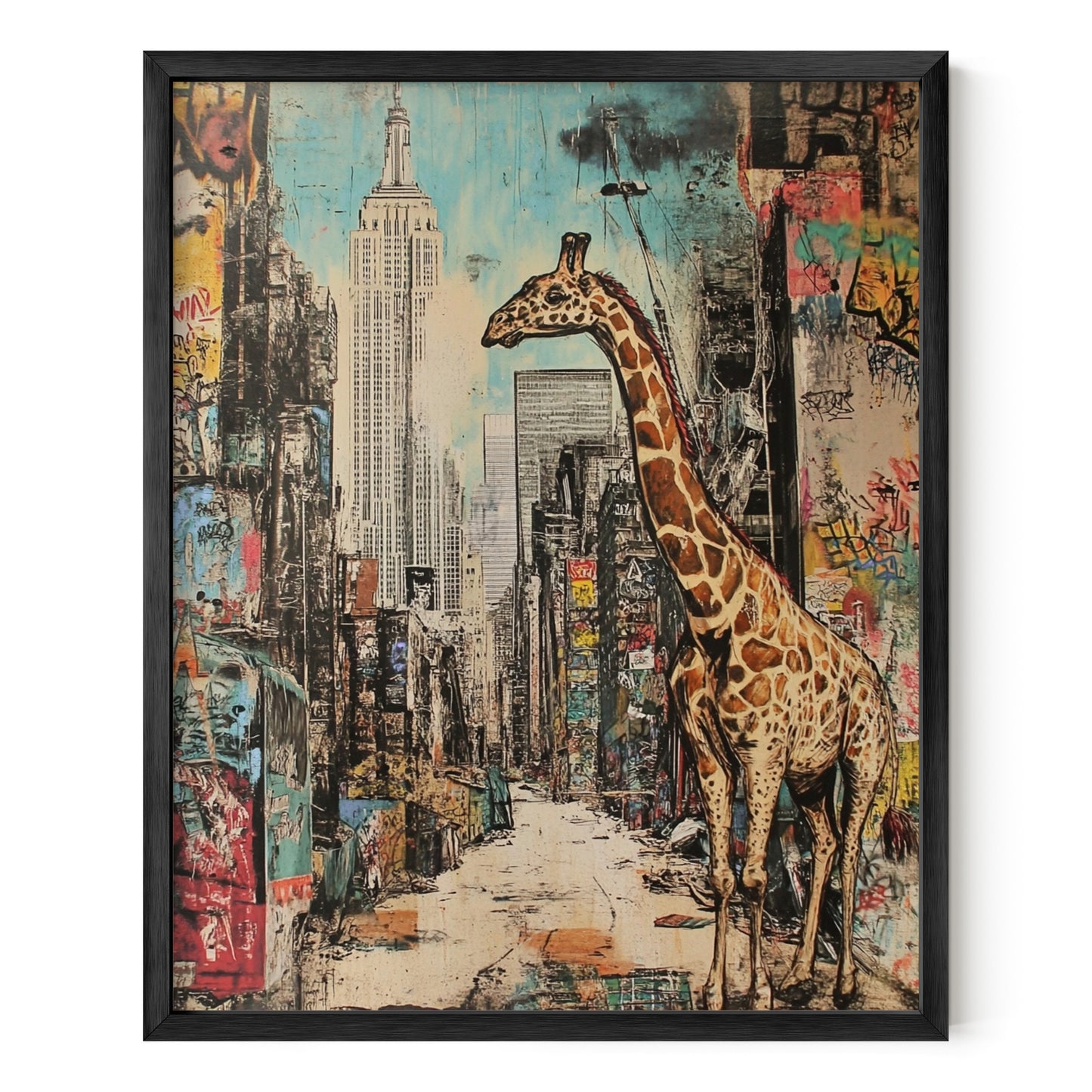 Hood Hieroglyphs Wall Art