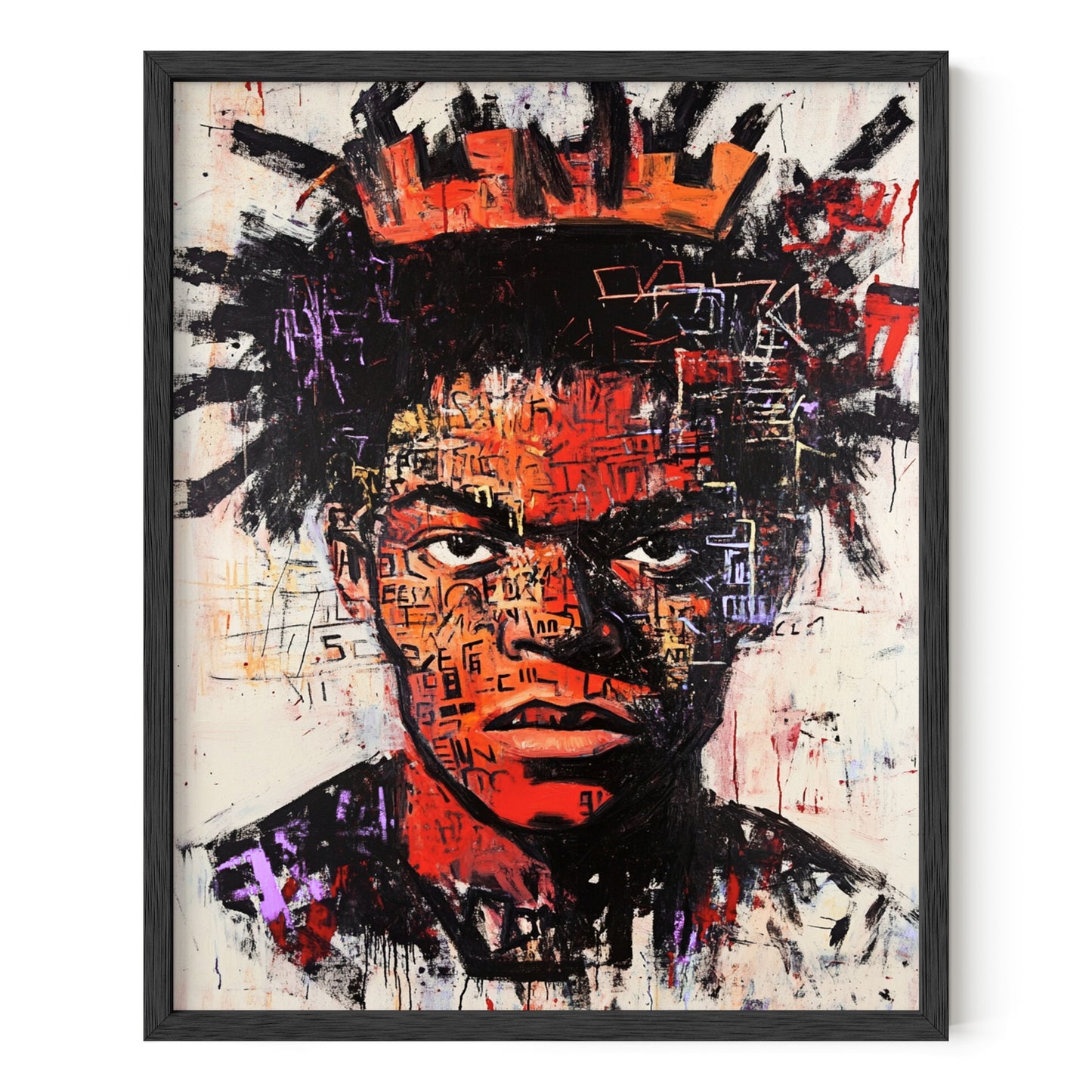 Crowned in Chaos Wall Art