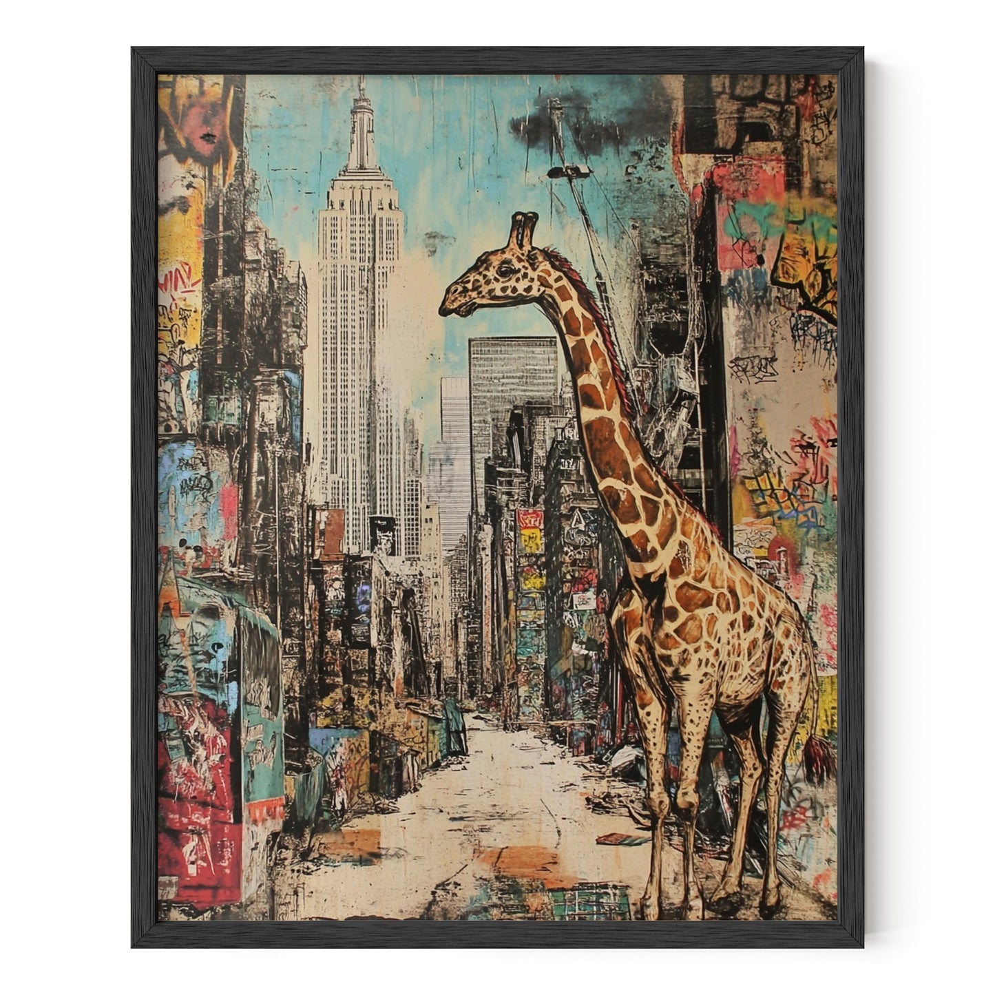 Hood Hieroglyphs Wall Art