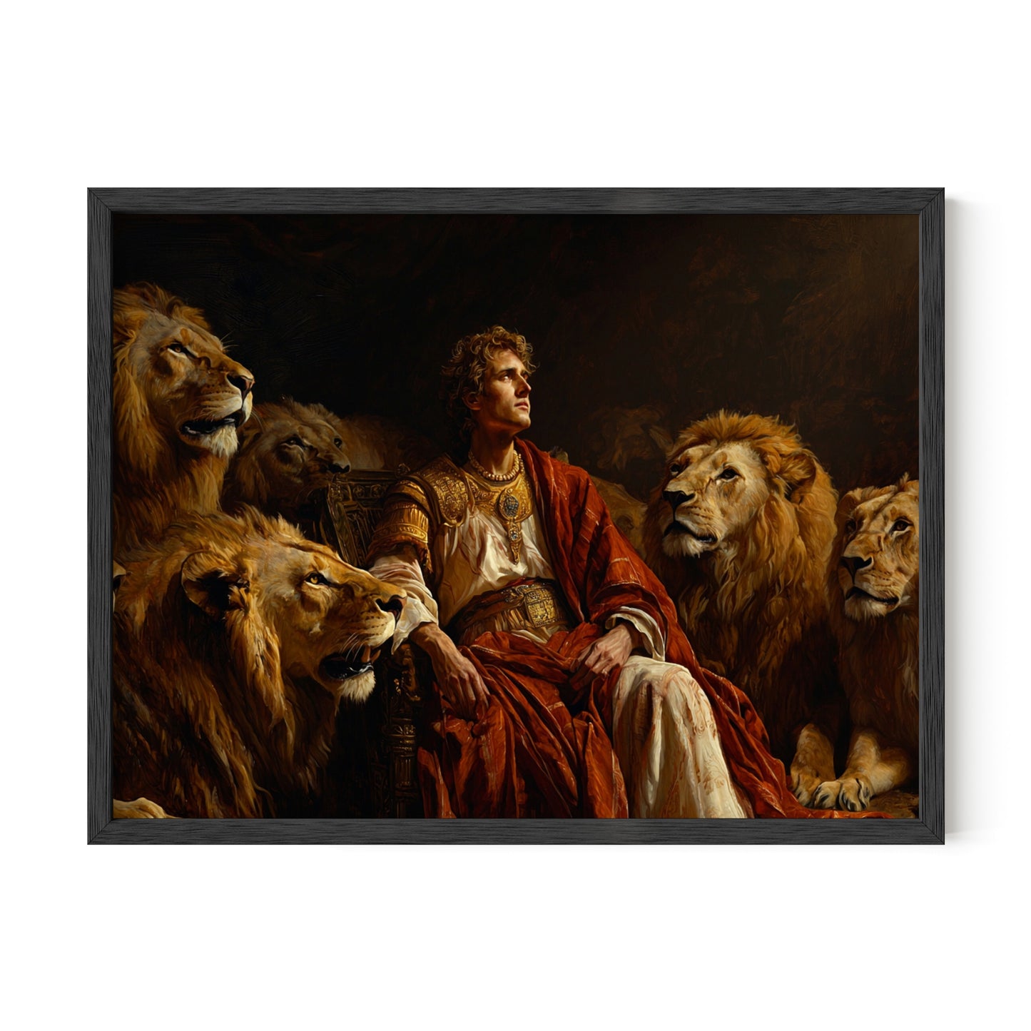 Daniel in the Lions Den Wall Art