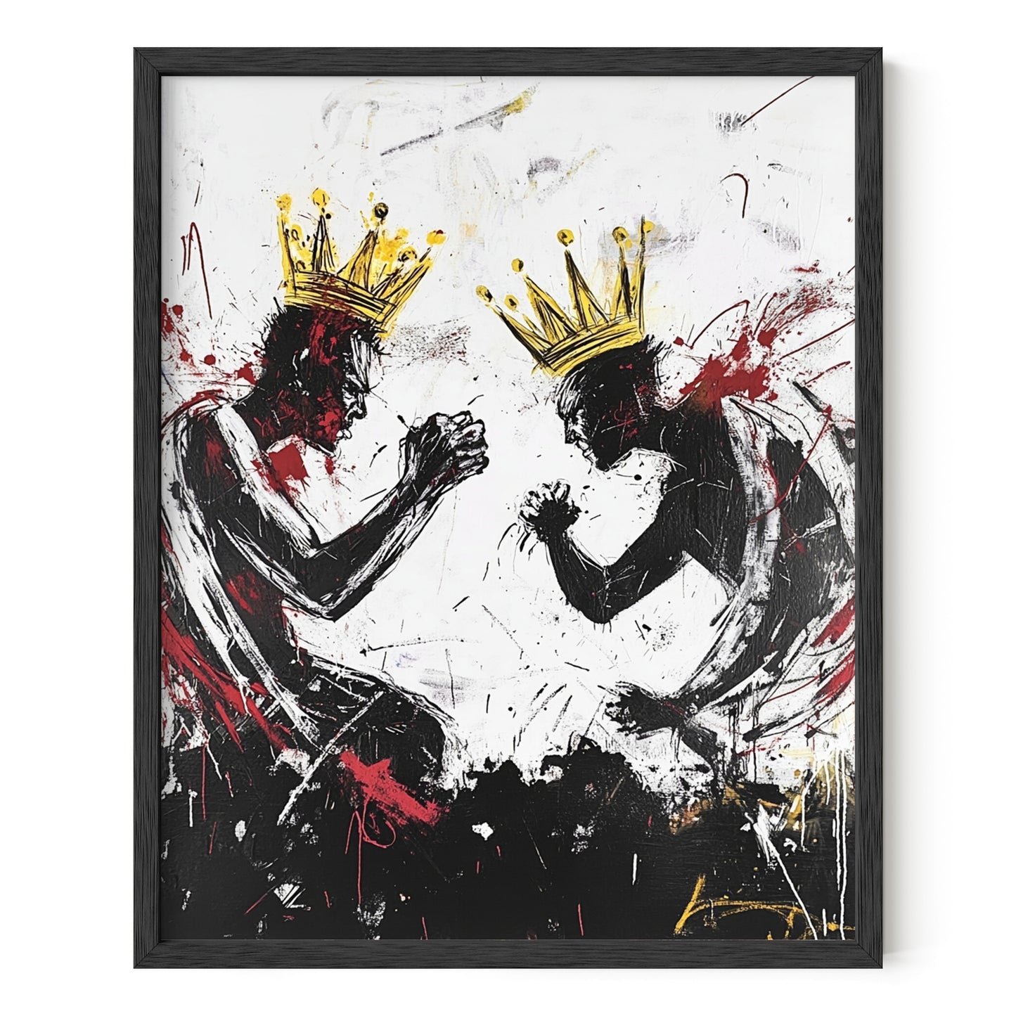 Black Noise Wall Art