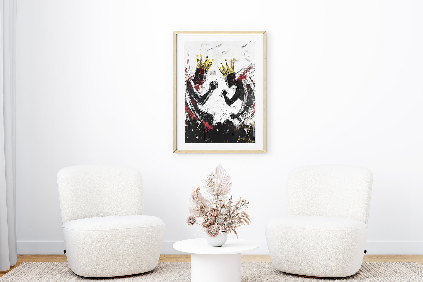 Black Noise Wall Art