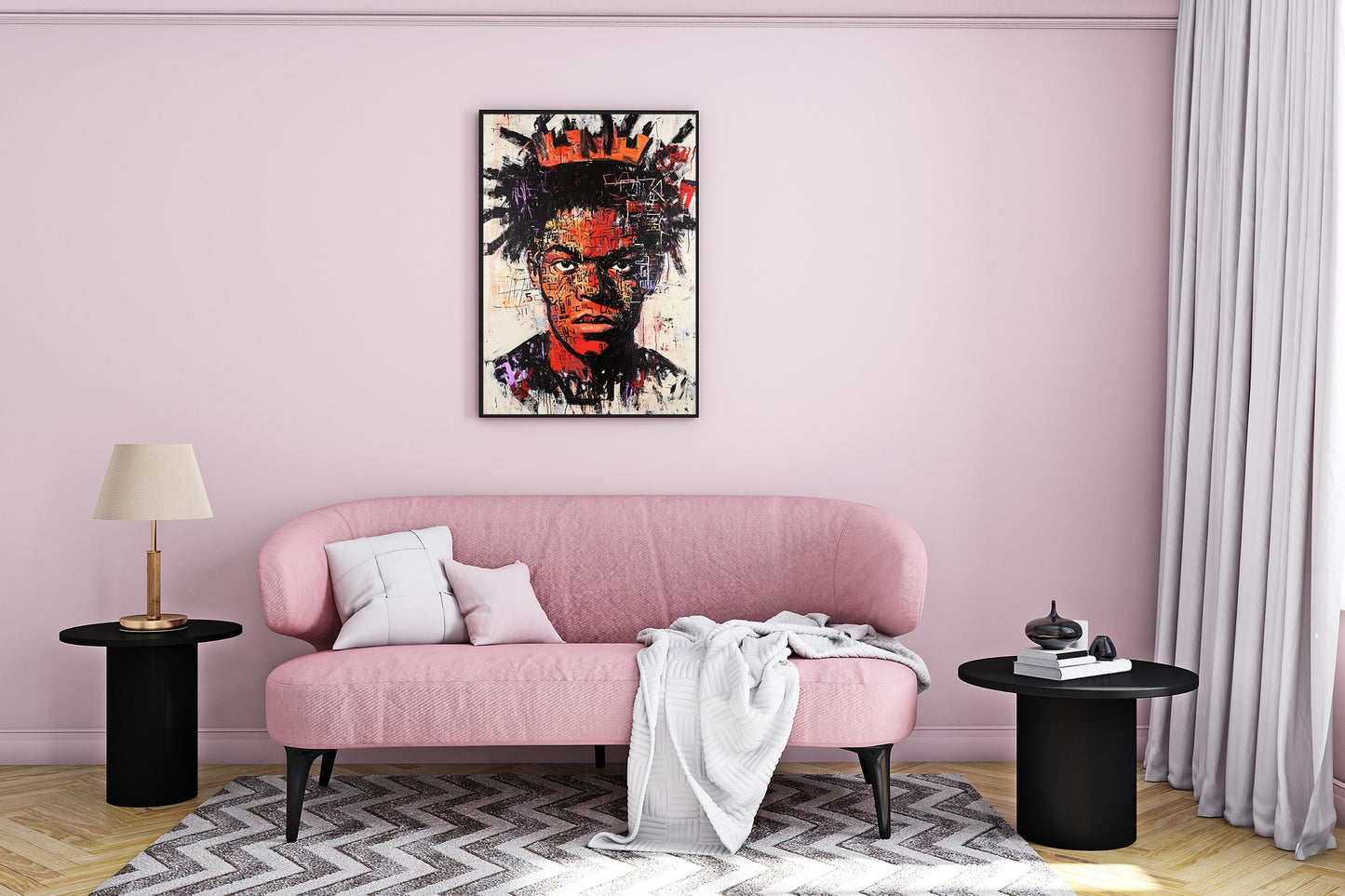 Crowned in Chaos Wall Art