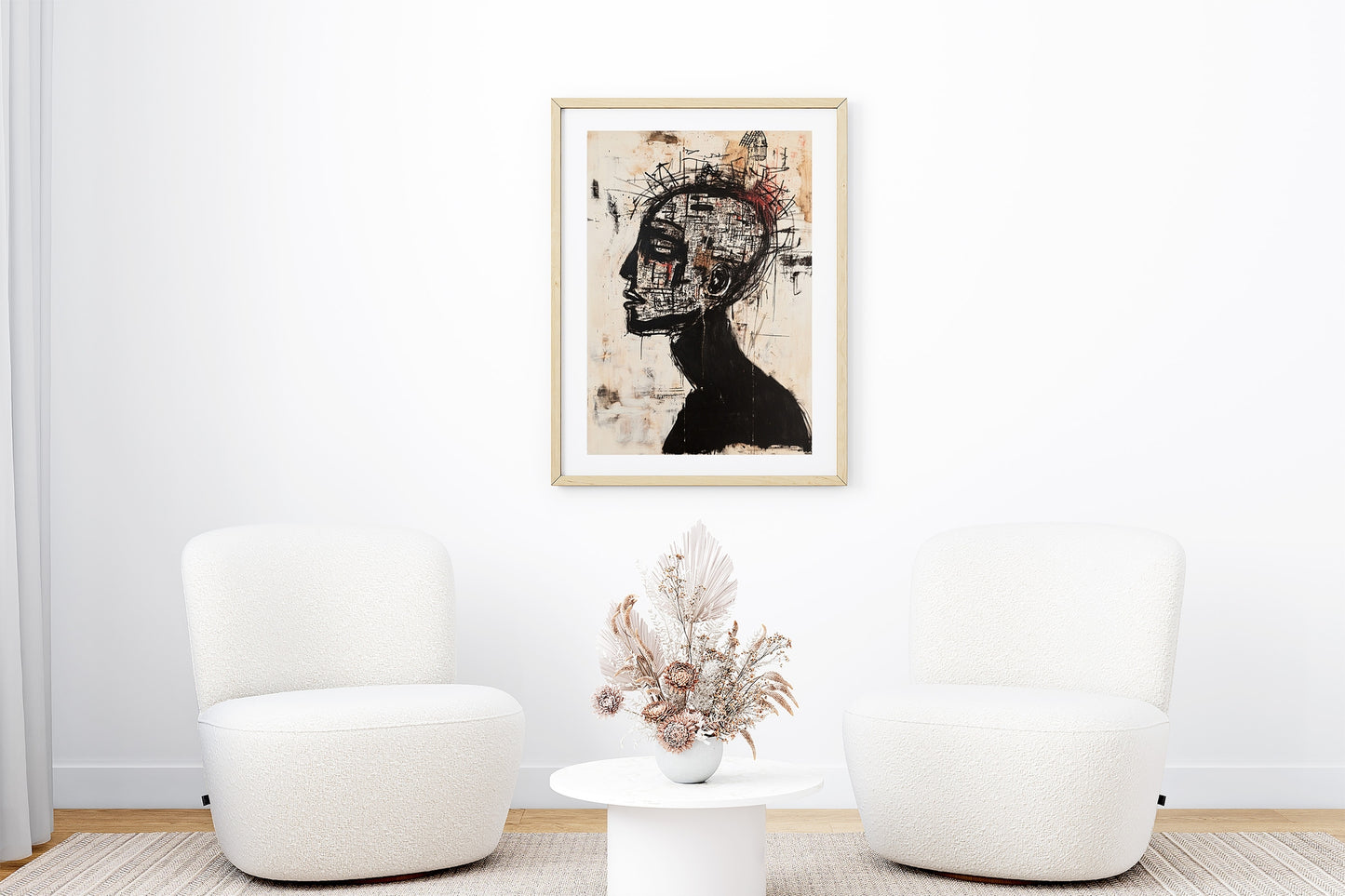 Boom Bap Skull Wall Art