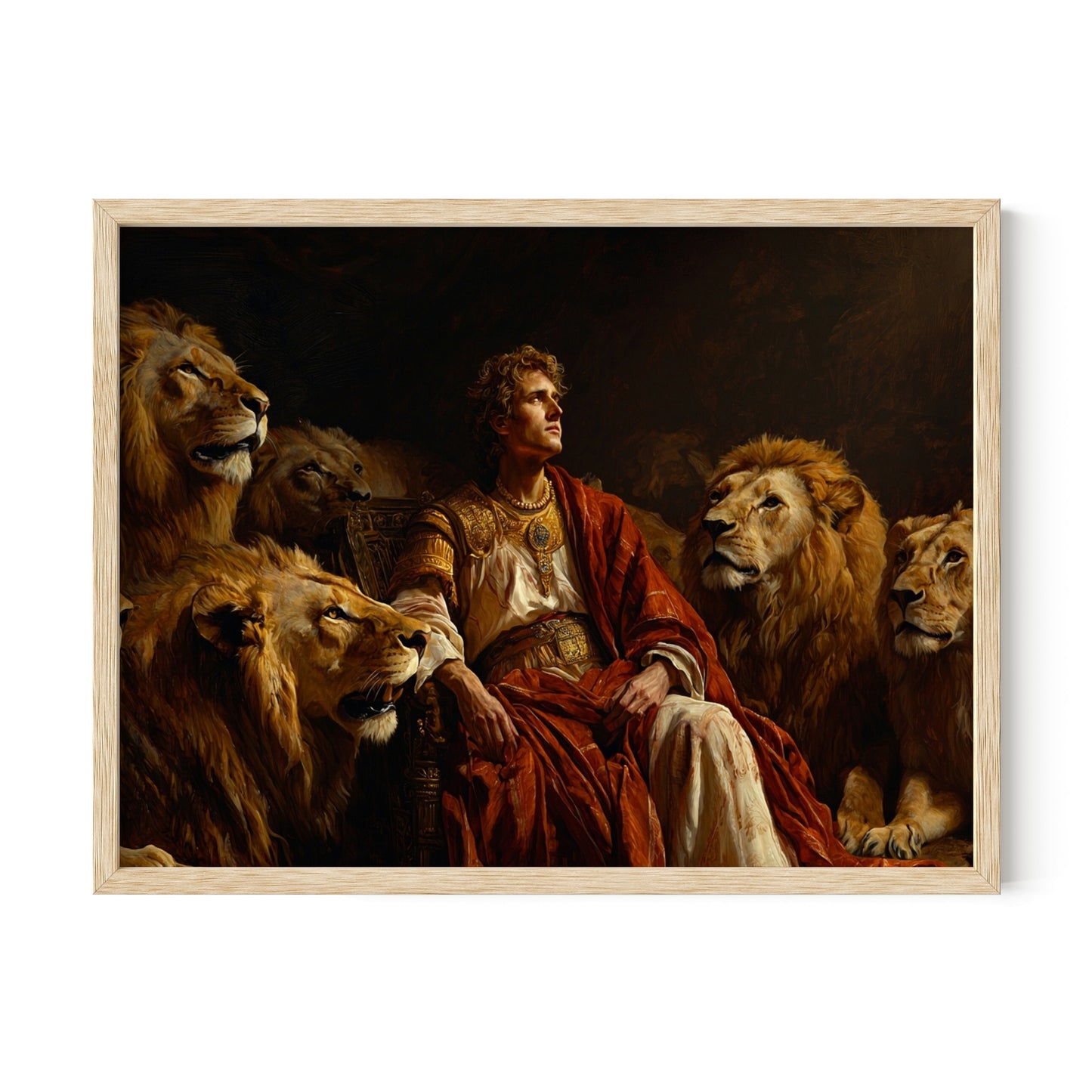 Daniel in the Lions Den Wall Art
