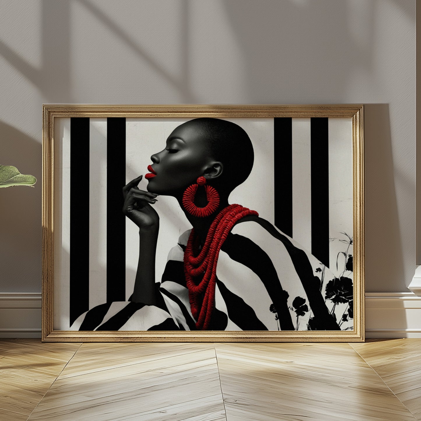 Bold Beauty African Chic Wall Art