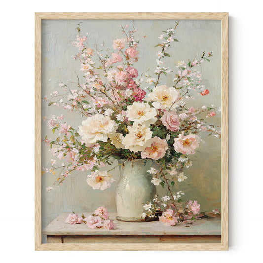 Flowers in Stillness Wall Art