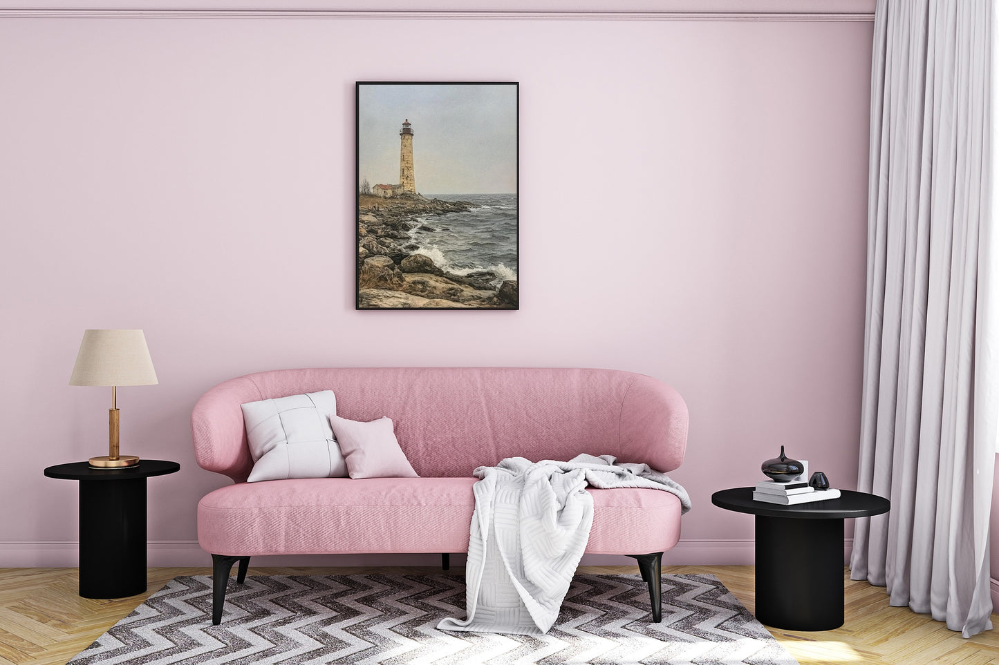 Cliffside Lightkeeper Wall Art