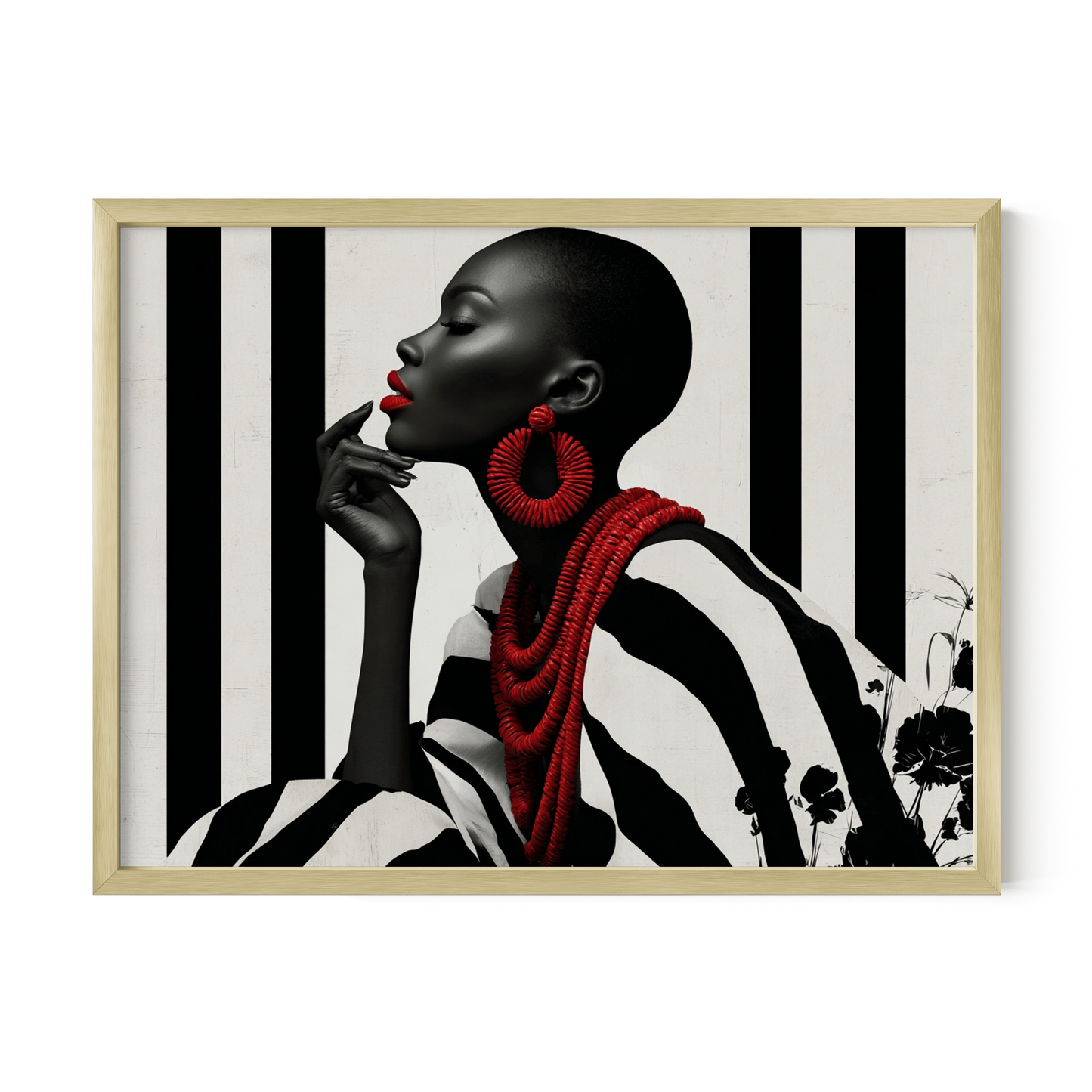 Bold Beauty African Chic Wall Art