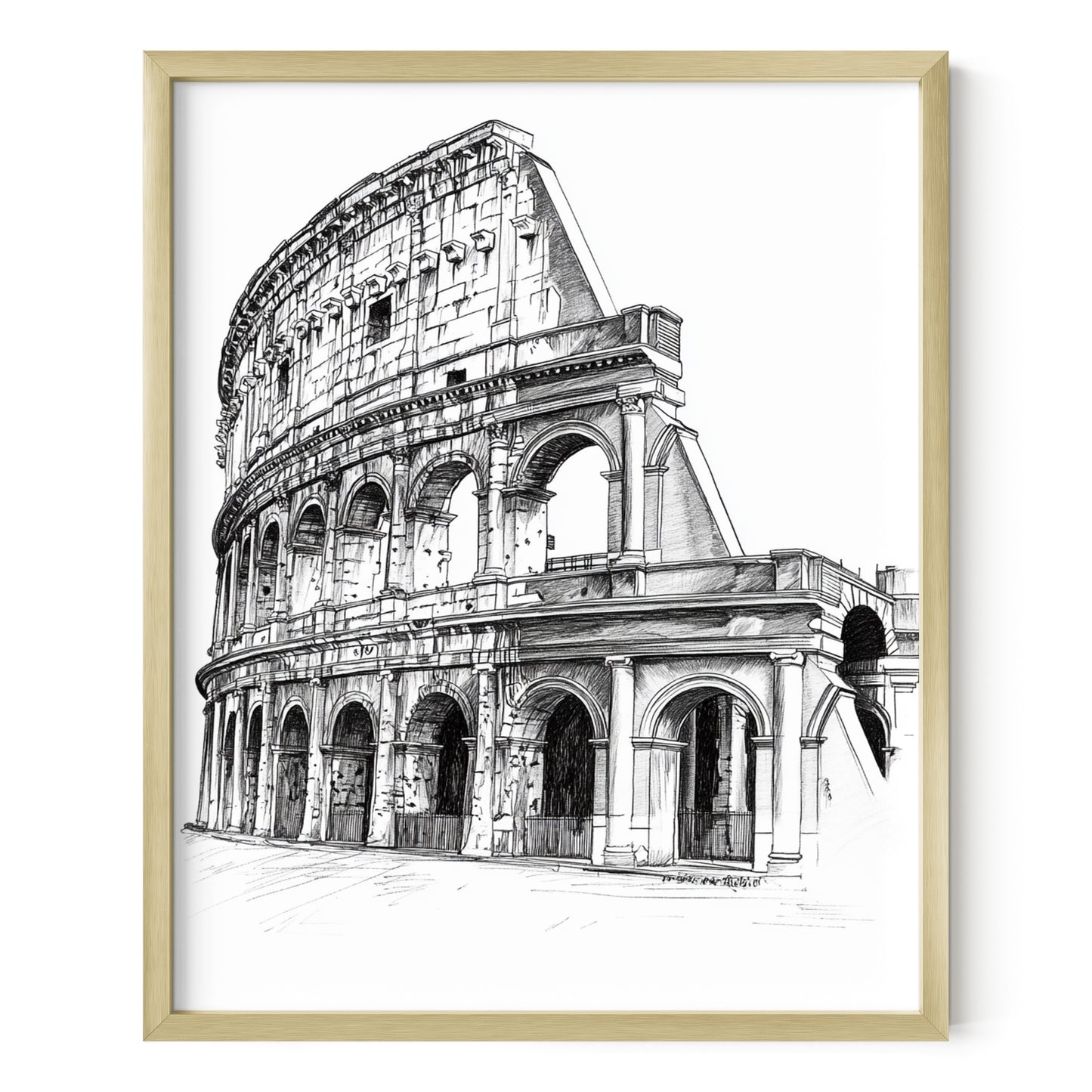 Colosseum in Rome Wall Art