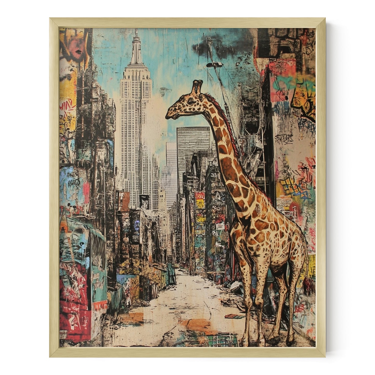 Hood Hieroglyphs Wall Art