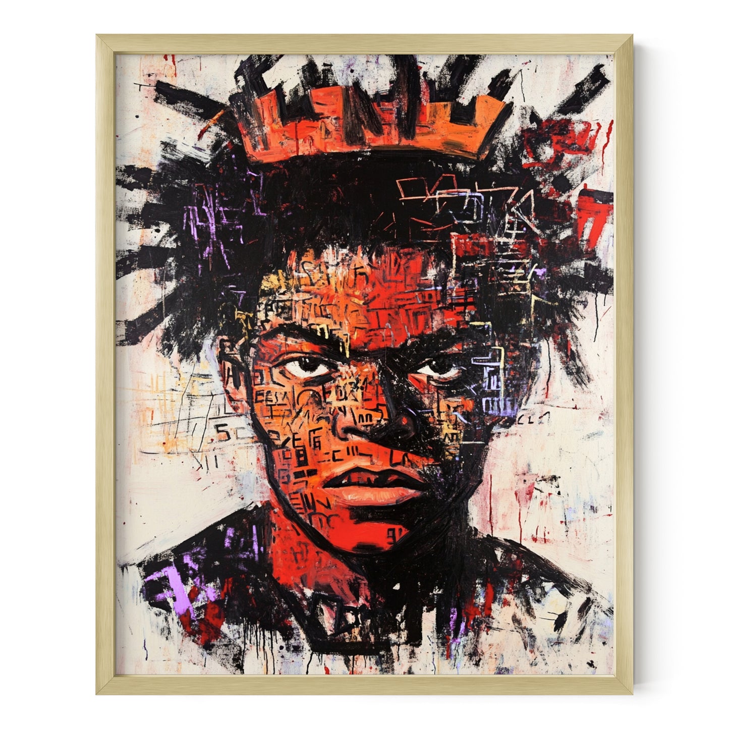 Crowned in Chaos Wall Art