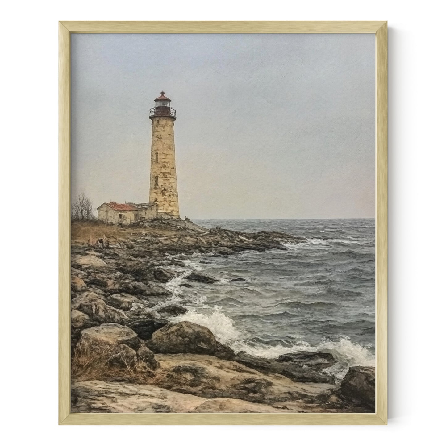 Cliffside Lightkeeper Wall Art