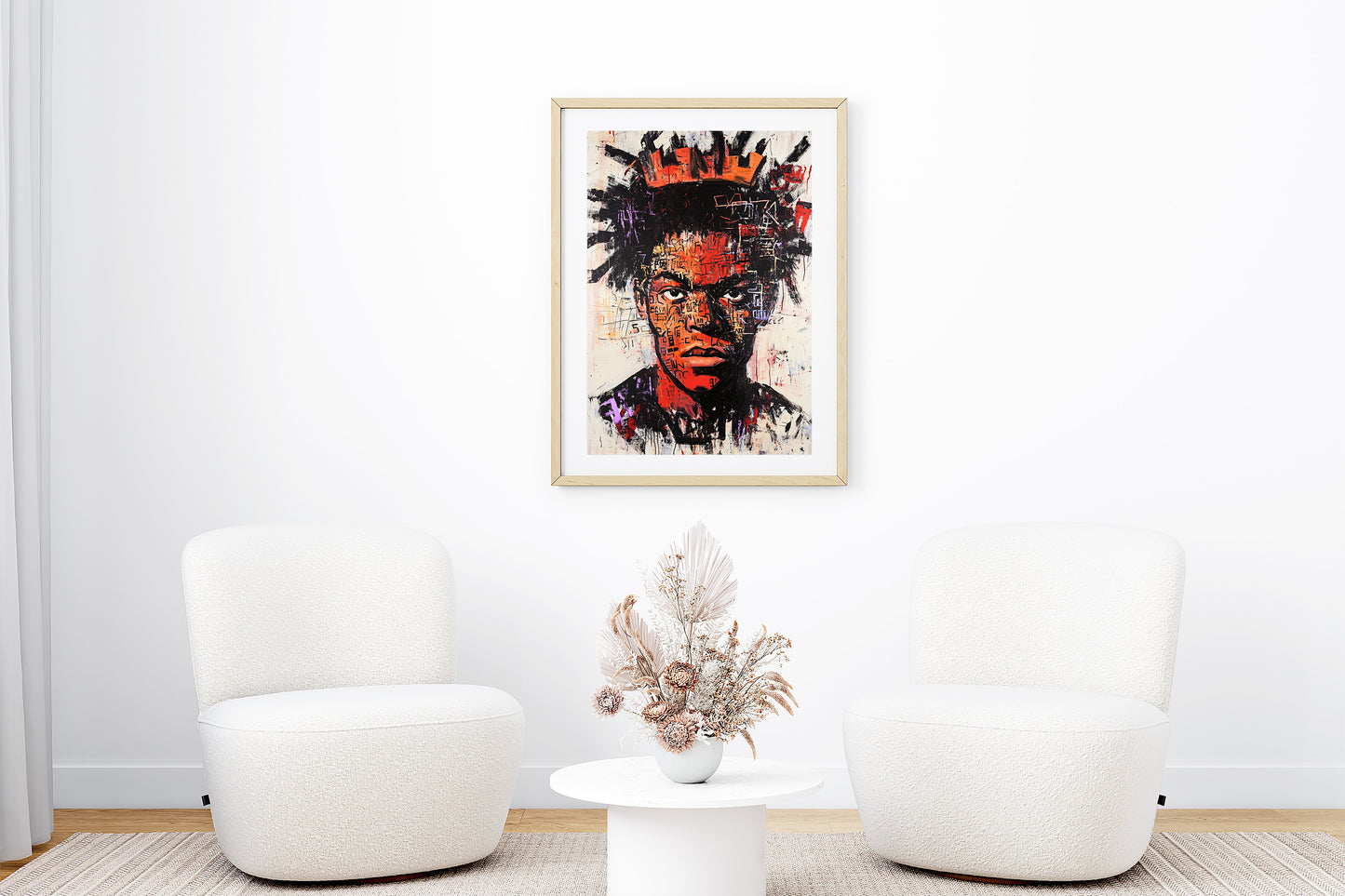 Crowned in Chaos Wall Art