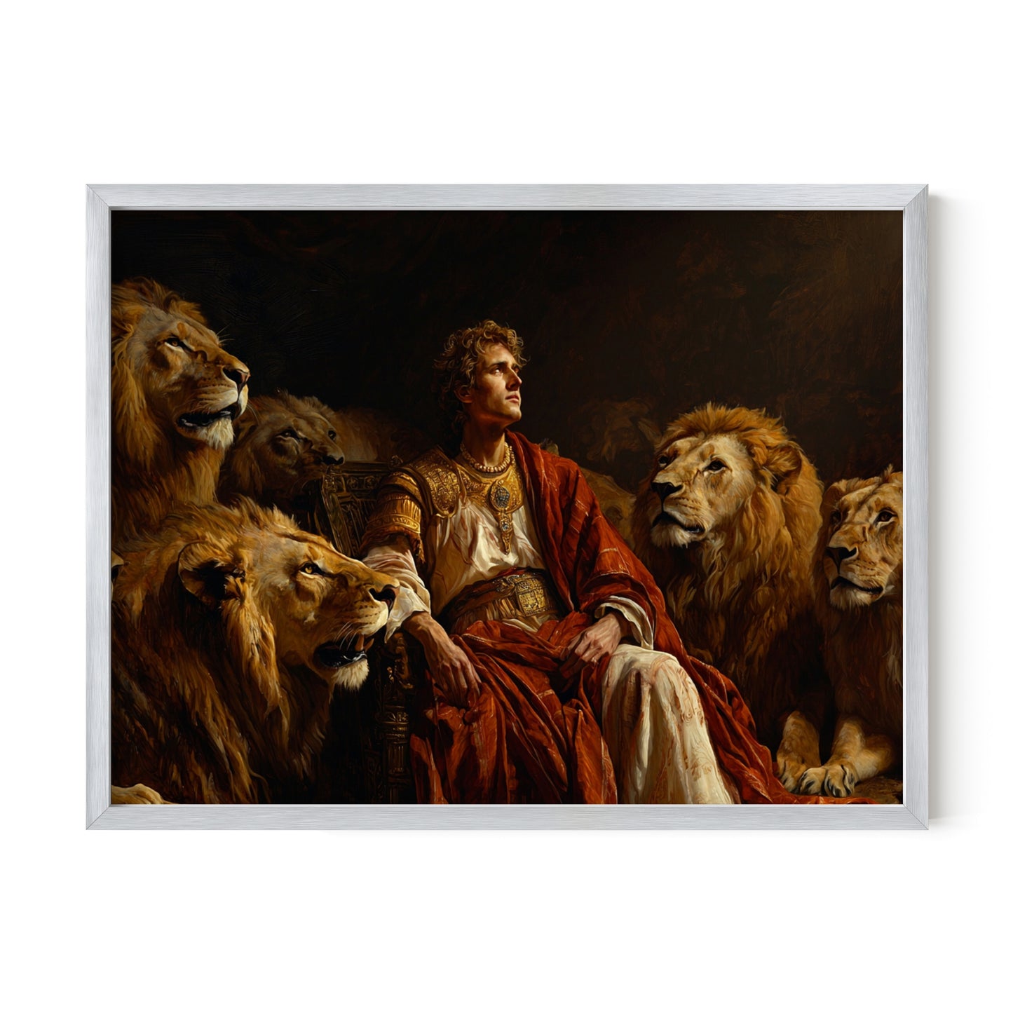 Daniel in the Lions Den Wall Art
